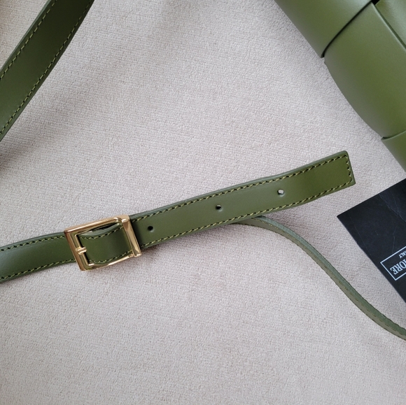 Bottega Venetia Cassette Dupe | Valentina Fiore Leather Bag - Picture 9 of 16